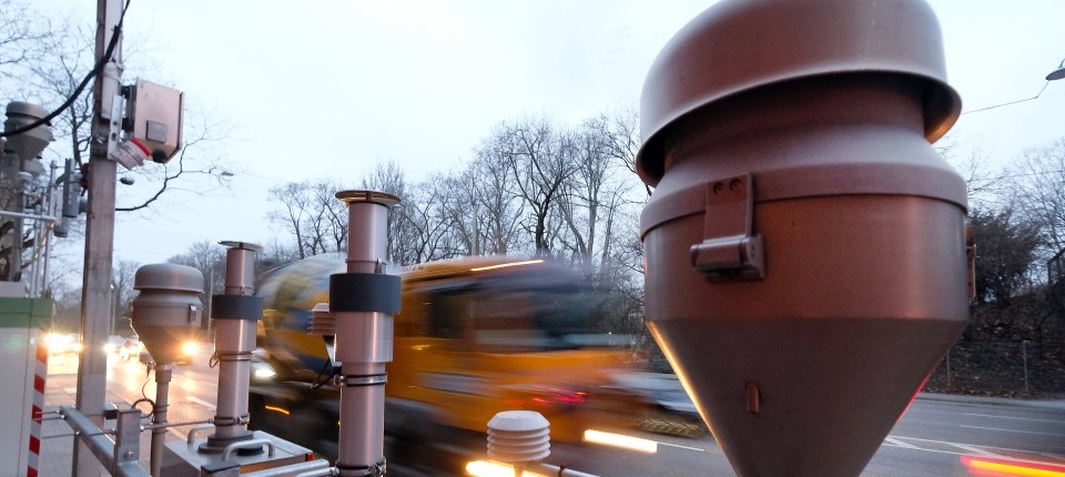 eine luft messstation fuer