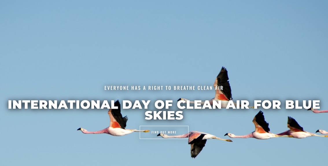 Internationaler Tag für gute Luft