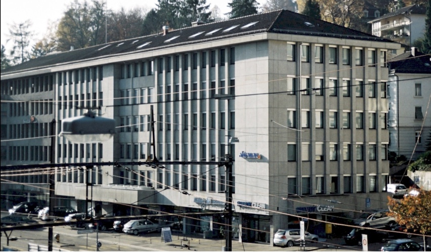 saniertes Gebäude in St. Gallen