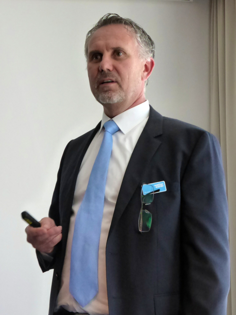 Begrussung durch Roman Vogel WMH