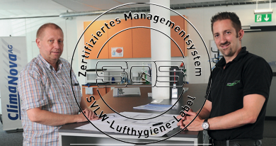 Zertifizierung Climanova