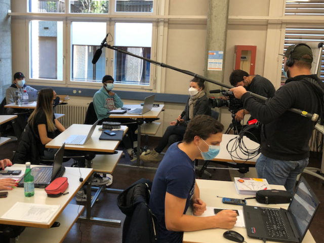 SRF Interview mit Studenten